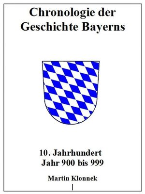 cover image of Chronologie Bayerns 10